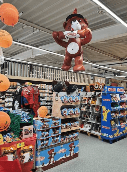 MGS Sales & Marketing - Cémoi - Merchandising & Force de vente - Rayon chocolat Halloween